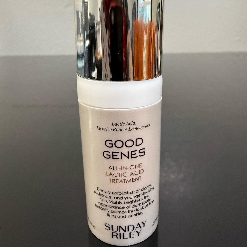 Sunday Riley Good Genes Lactic Acid Treatment - White and Silver